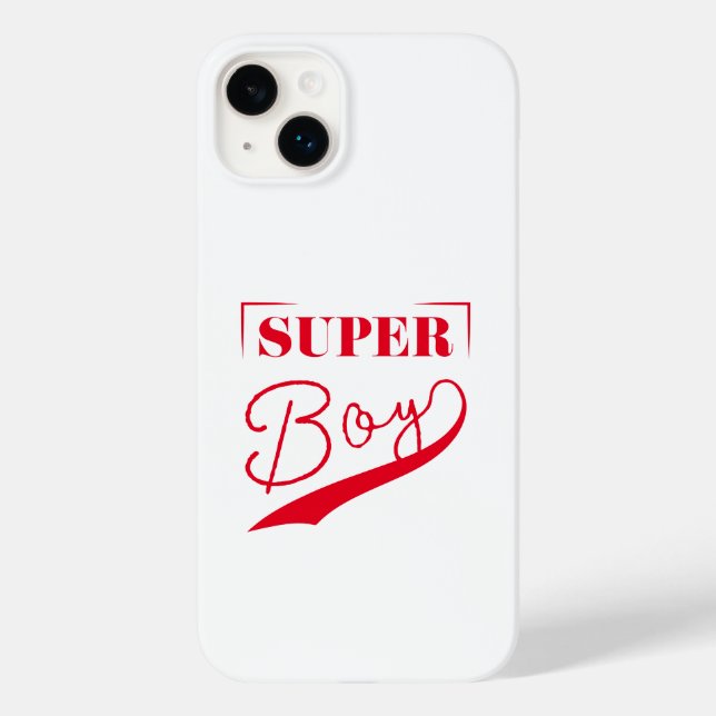 Super Boy Case-Mate iPhone Case (Back)