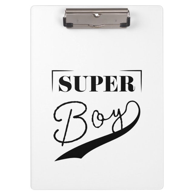 Super Boy Clipboard (Front)