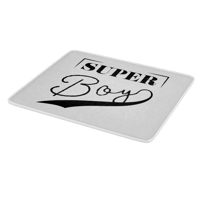 Super Boy Cutting Board (Corner)