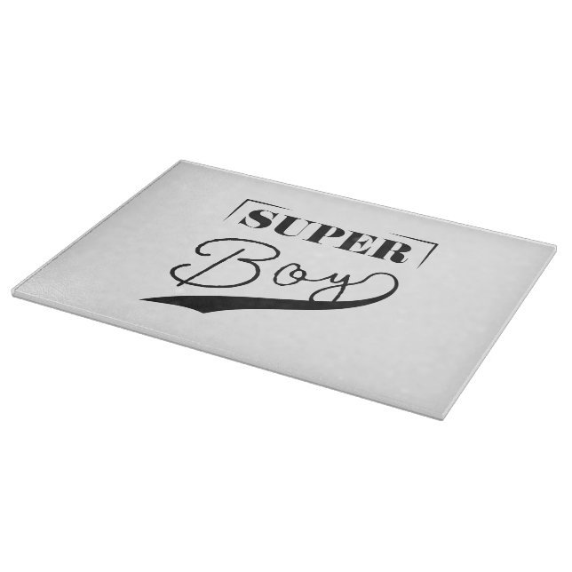 Super Boy Cutting Board (Corner)