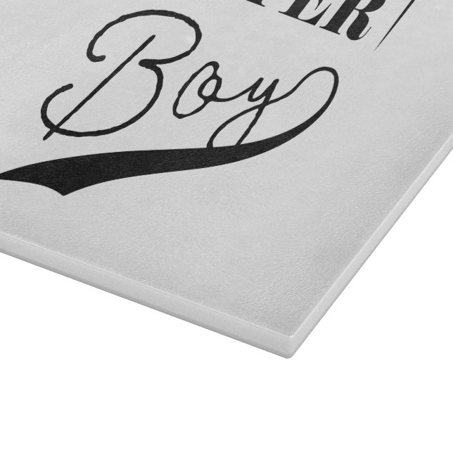 Super Boy Cutting Board (Corner)