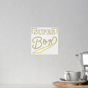 Super Boy Foil Prints