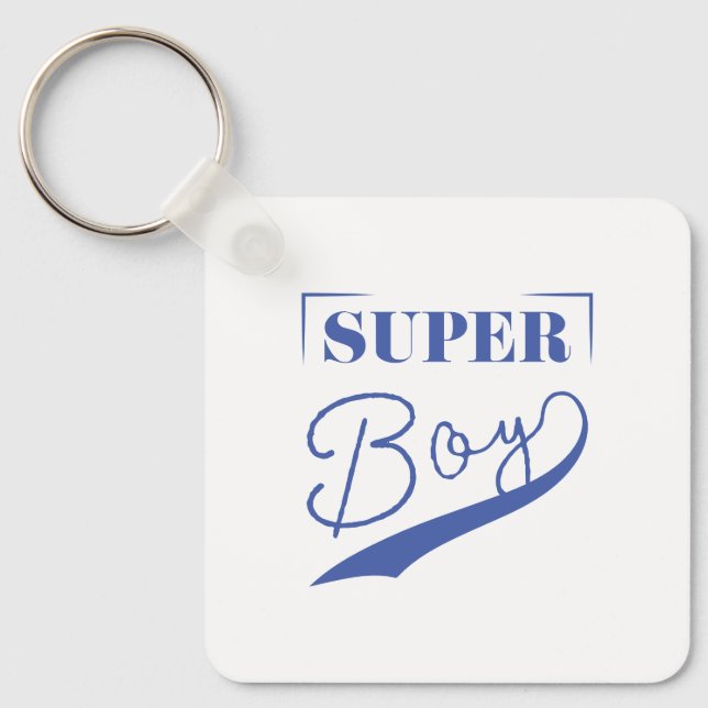 Super Boy Key Ring (Front)