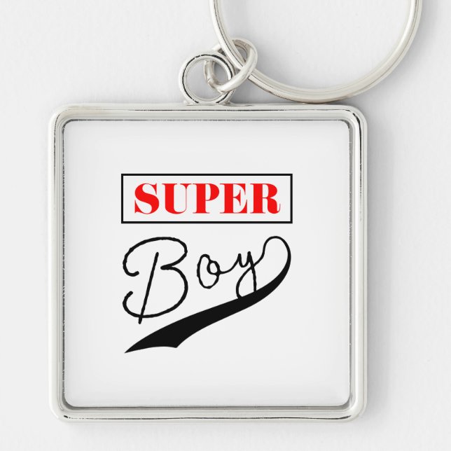 Super Boy  Key Ring (Front)
