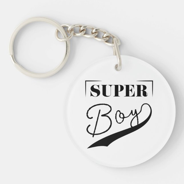 Super Boy Key Ring (Front)