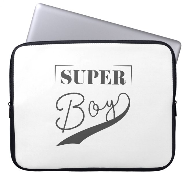 Super Boy Laptop Sleeve (Front)