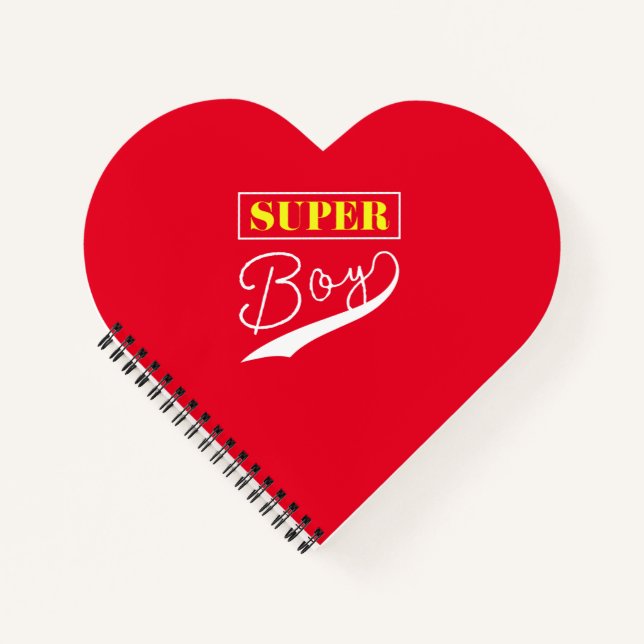 Super Boy  Notebook (Front)