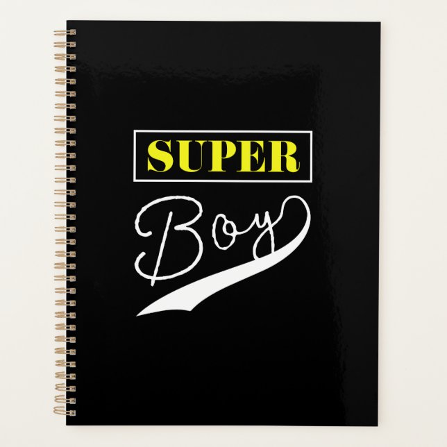 Super Boy  Planner (Front)