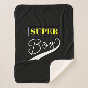 Super Boy  Sherpa Blanket