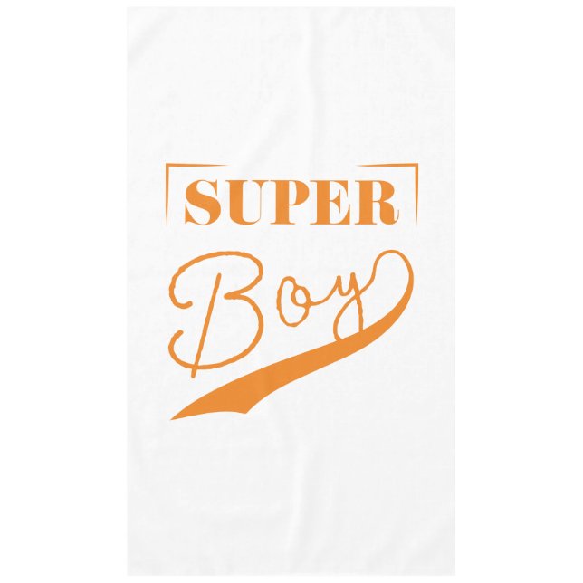 Super Boy Tablecloth (Front)
