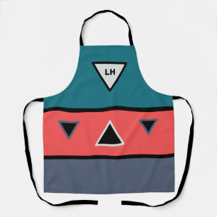 Super Bright Tri-Coloured Southwestern Style Apron