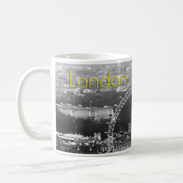 Super! Buckingham Palace London Coffee Mug (Left)