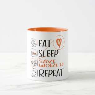 Super Caregiver/Nursing Assistant saves the World! Mug