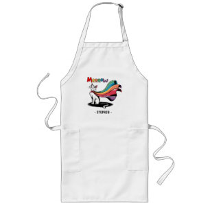Super Cat Meeeow – Rainbow Cape Pride Cat Long Apron
