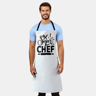 Super Chef Kitchen Apron with Tools