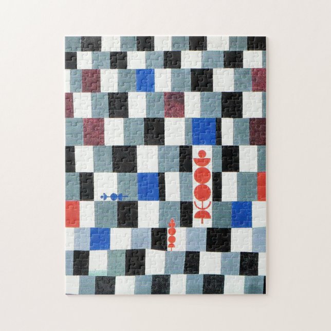 Super Chess, Paul Klee Jigsaw Puzzle (Vertical)