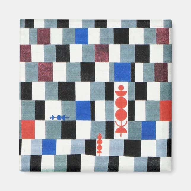 Super Chess, Paul Klee Magnet (Front)