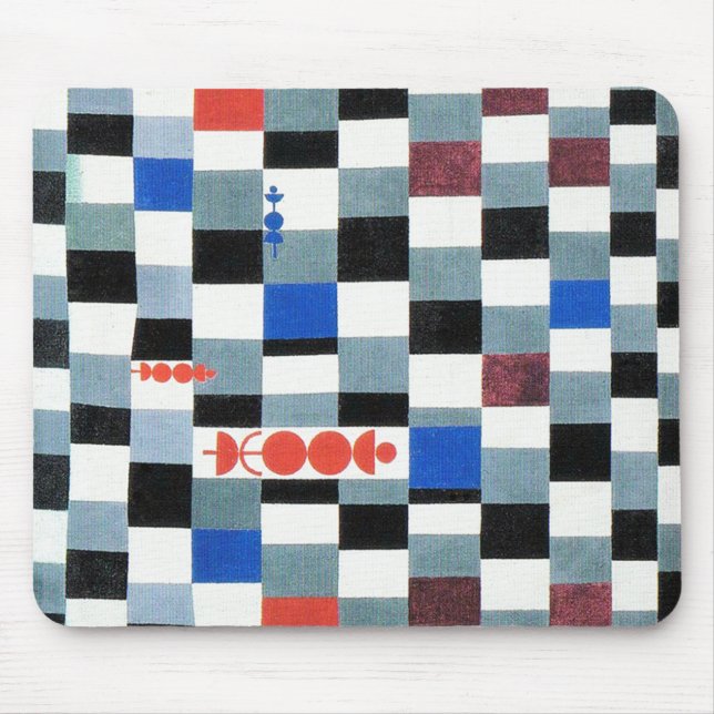 Super Chess, Paul Klee Mouse Mat (Front)