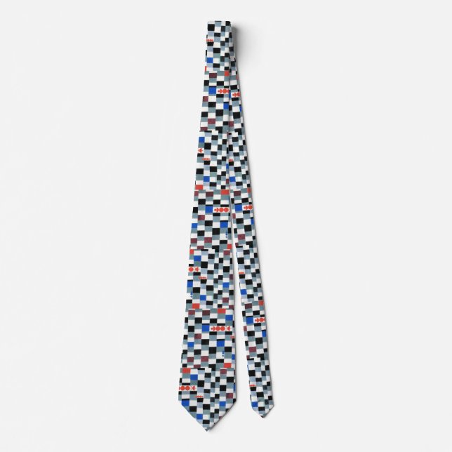 Super Chess, Paul Klee Tie (Front)