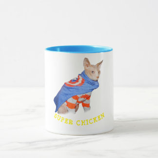 SUPER CHICKEN  Coffee Mug  2 sizes
