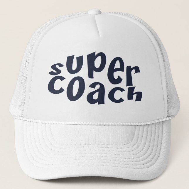 Super Coach  Trucker Hat (Front)