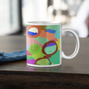 Super Colour Circles 1 Mug