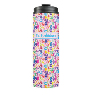 Super Colourful ABCs and 123s Thermal Tumbler