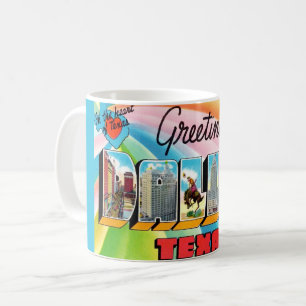 Super Colourful Dallas Texas Coffee Mug