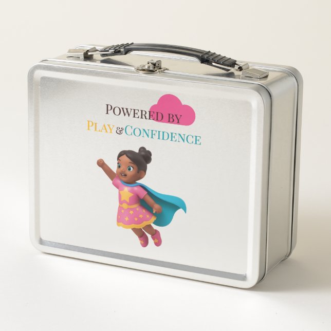 Super Confidence – Powered by Play Lunch Box (Front)