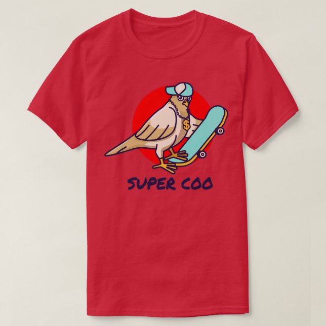 Super coo pigeon T-Shirt (Design Front)