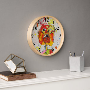 Super Cool Artsy Wall Clock! Clock
