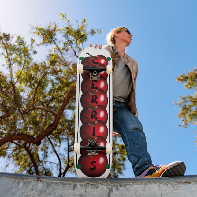 Super Cool Cherries Skateboard (Outdoor 1)
