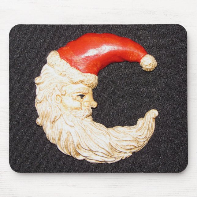 Super Cool Classic Round Santa Claus Mouse Pad (Front)