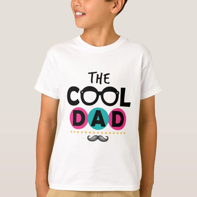 Super-Cool-Father  T-Shirt (Front)