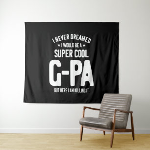 Super Cool G-Pa Grandfather Gift Tapestry