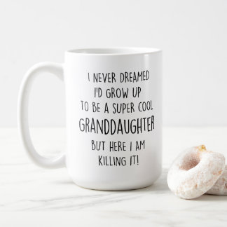 Super Cool Granddaughter - Stylish Ceramic Mug