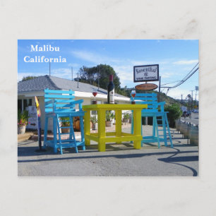 Super Cool Malibu Postcard! Postcard