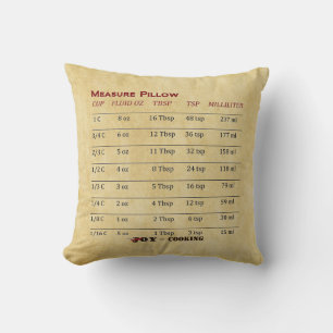 Super Cool Measure Pillow! Cushion