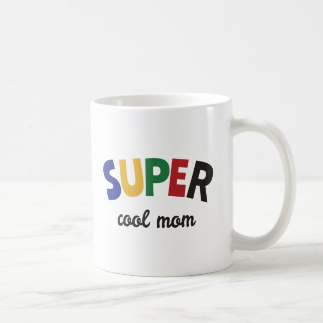 Super cool mum coffee mug (Right)