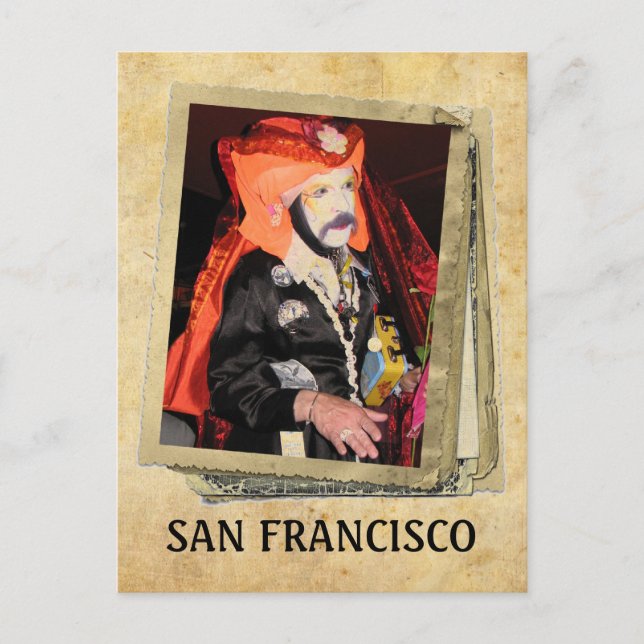 Super Cool San Francisco Postcard! Postcard (Front)