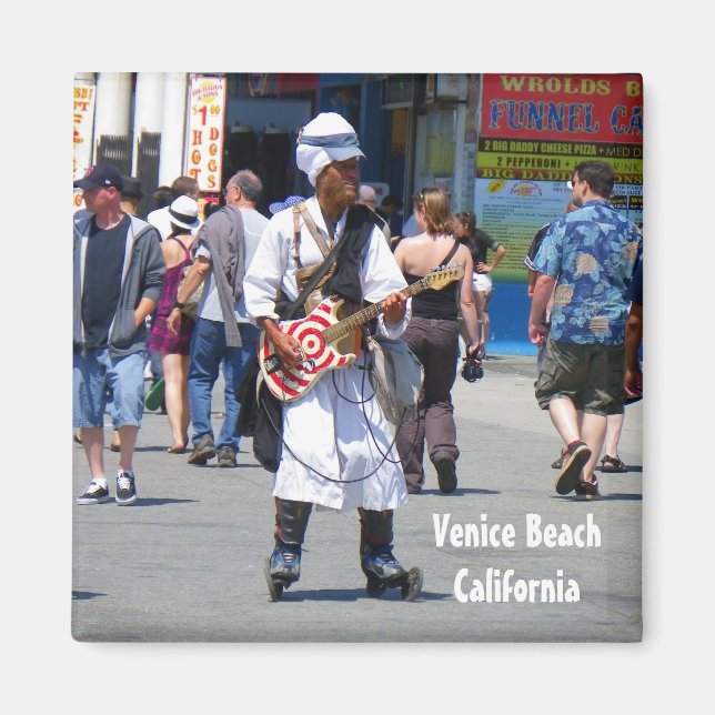 Super cool Venice Beach Magnet! Magnet (Front)