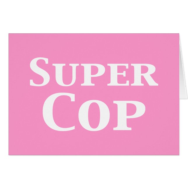 Super Cop Gifts (Front Horizontal)