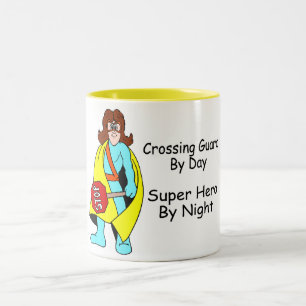 Super Crossing Guard Two-Tone Coffee Mug