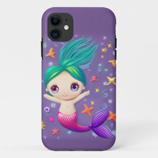 Super Cute Baby Mermaid iPhone 11 Case