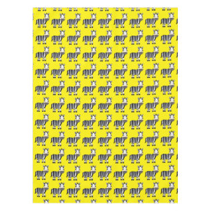 super cute baby zebra nursery tablecloth
