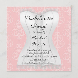 Super Cute Bachelorette Party Invitation