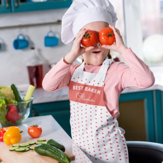 Super Cute Best Baker Colourful Cupcake Baking Apron