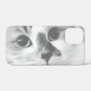 SUPER CUTE Cat Closeup Portrait Photograph iPhone 12 Mini Case
