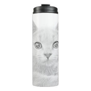 SUPER CUTE Cat Portrait Thermal Tumbler