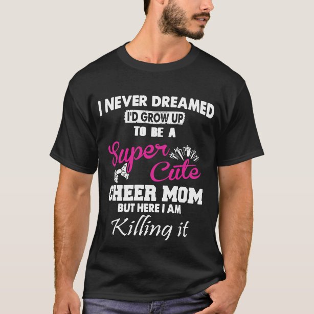 Cheer Mom T-Shirts & Shirt Designs | Zazzle UK